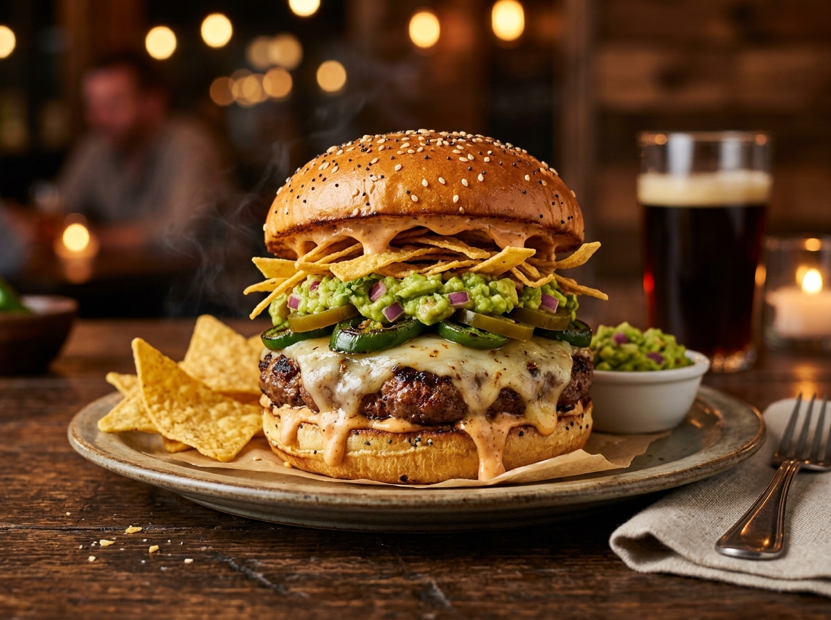 Mexican Jalapeno Burger