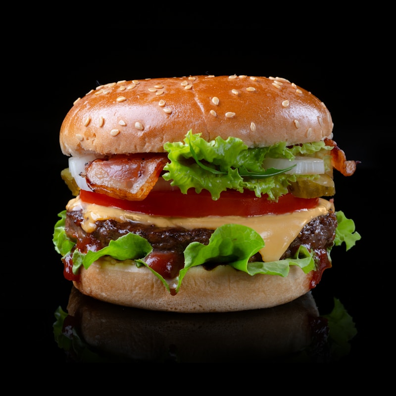 Truffle Mushroom Burger