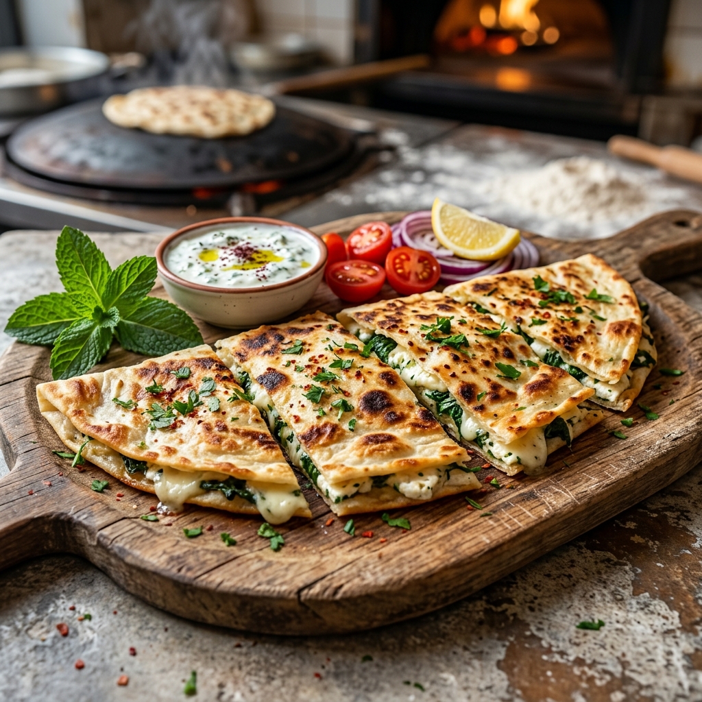 Geleneksel El Açması Gözleme