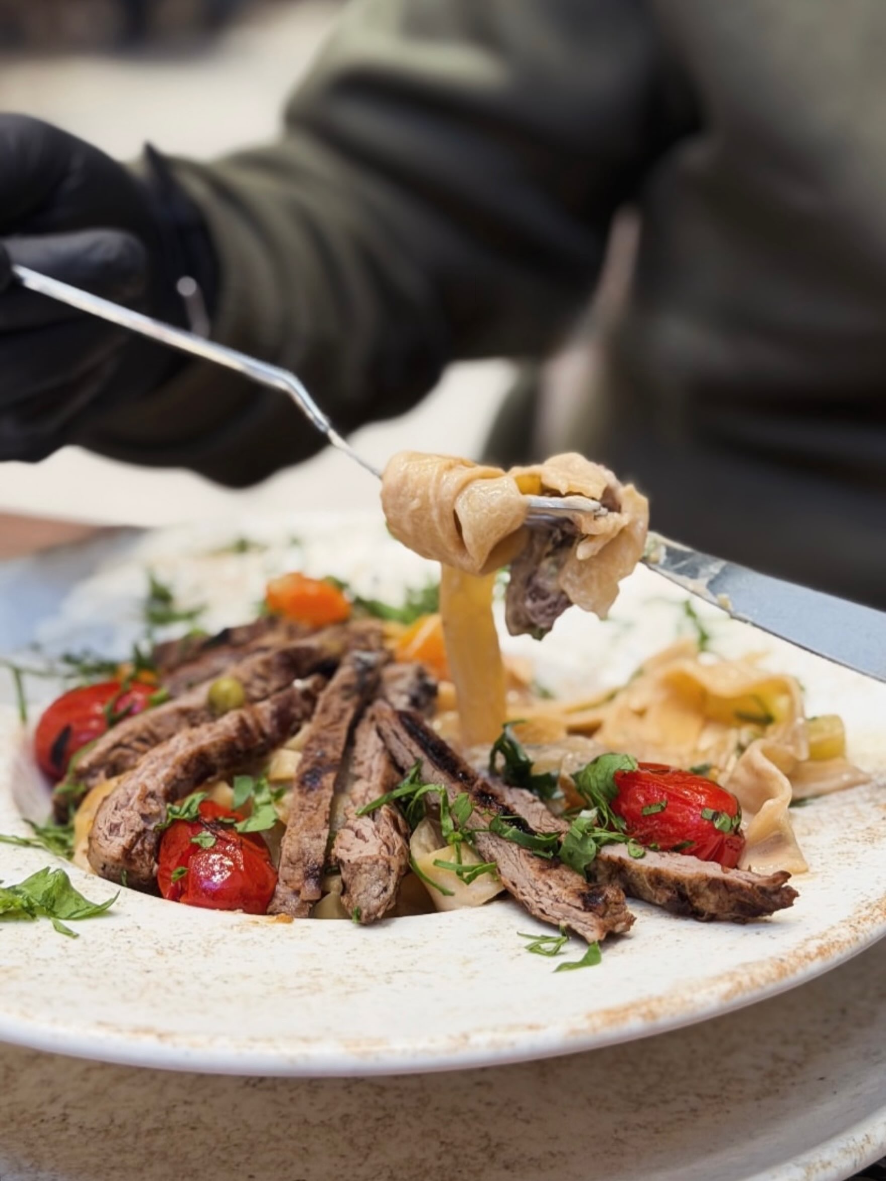 Pasta with Steak