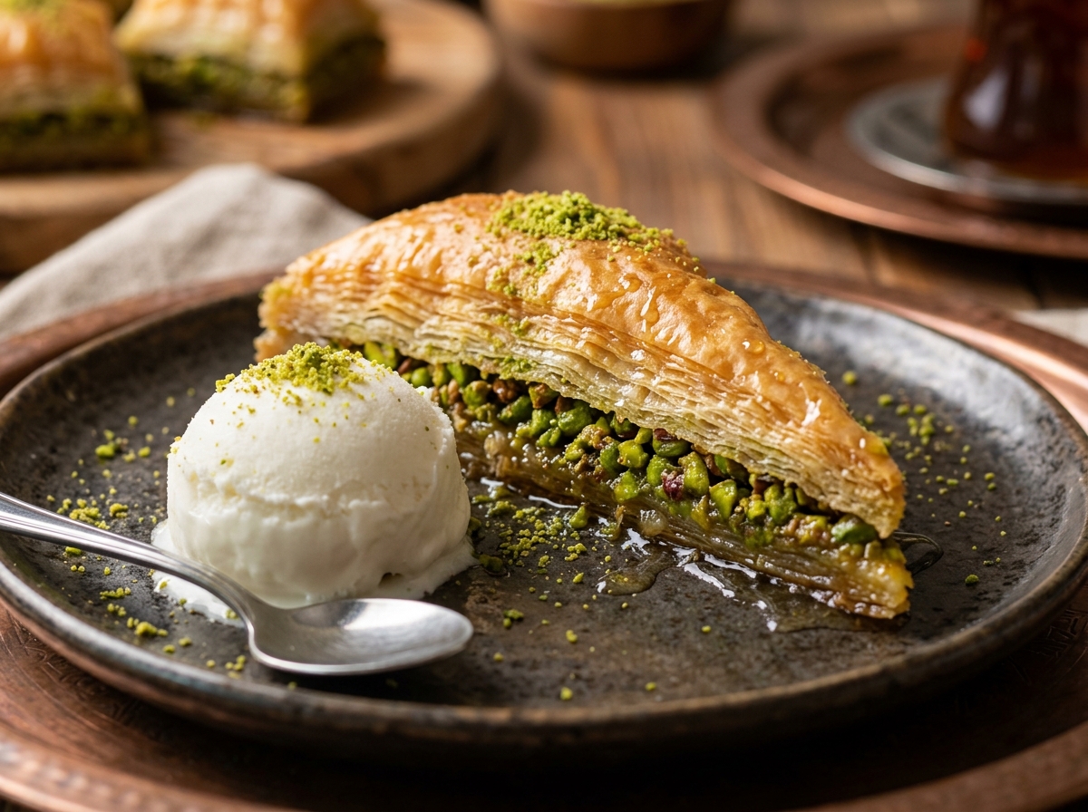 Havuç Dilim Baklava — Nehir Pastanesi