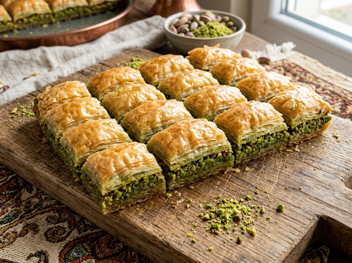 Gaziantep Kuru Baklava — Nehir Pastanesi